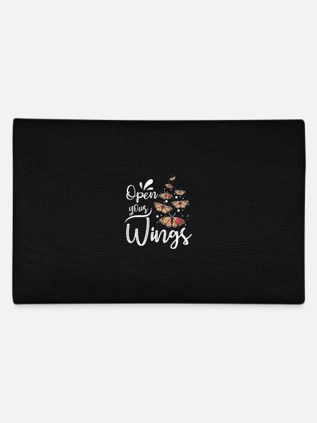 Ouvrez vos ailes, Papillon - Trousse - noir - Dos