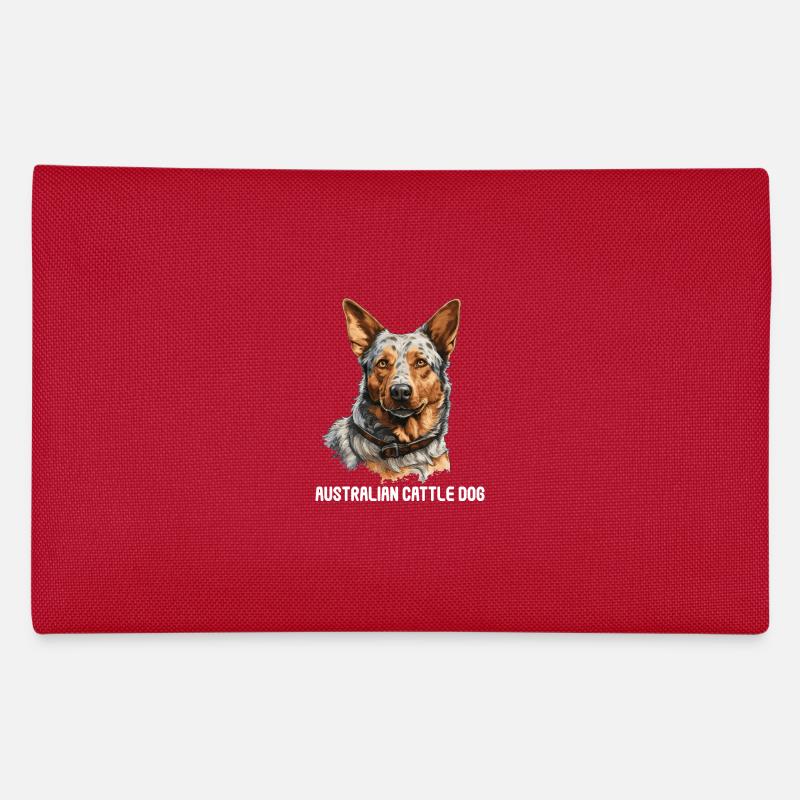 Hund Australian Cattle Dog Federtasche