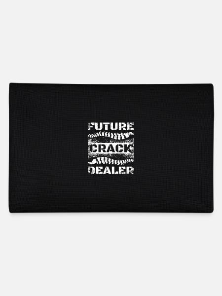 Future crack dealer Chiropractor - Pencil Case - black - Back