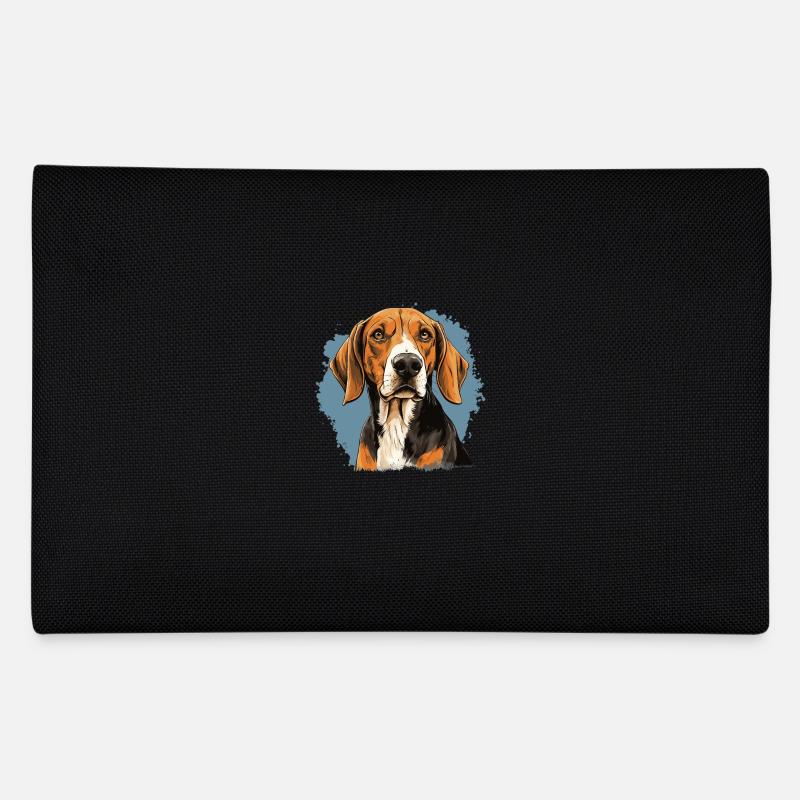 Hund American Foxhound Federtasche