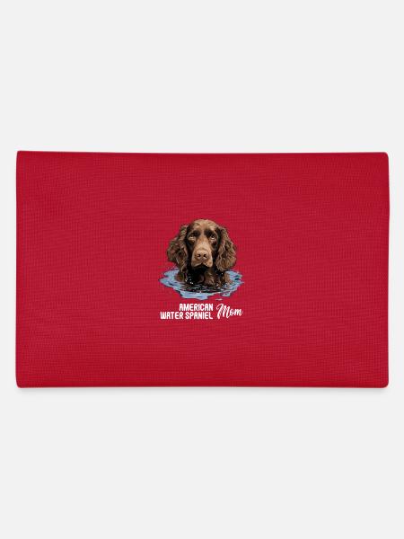 Chien Épagneul d’eau américain - Trousse - rouge - Dos