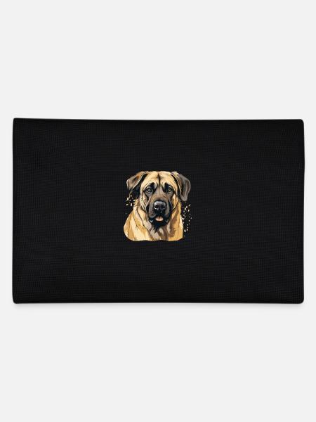 Hund Kangal - Federtasche - Schwarz - Hinten