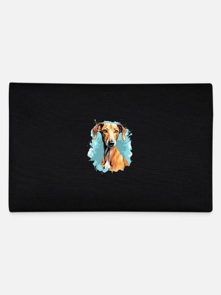 Chien Azawakh - Trousse - noir - Dos