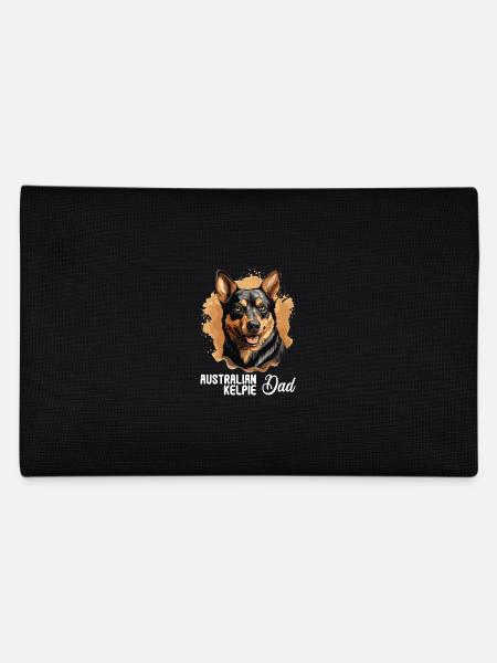 Chien Kelpie australien - Trousse - noir - Dos