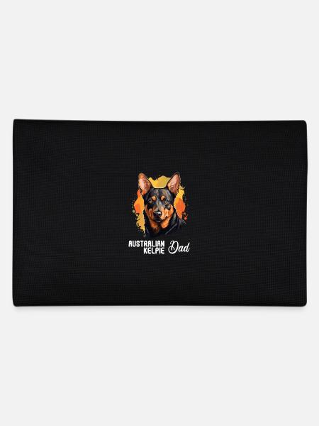 Chien Kelpie australien - Trousse - noir - Dos