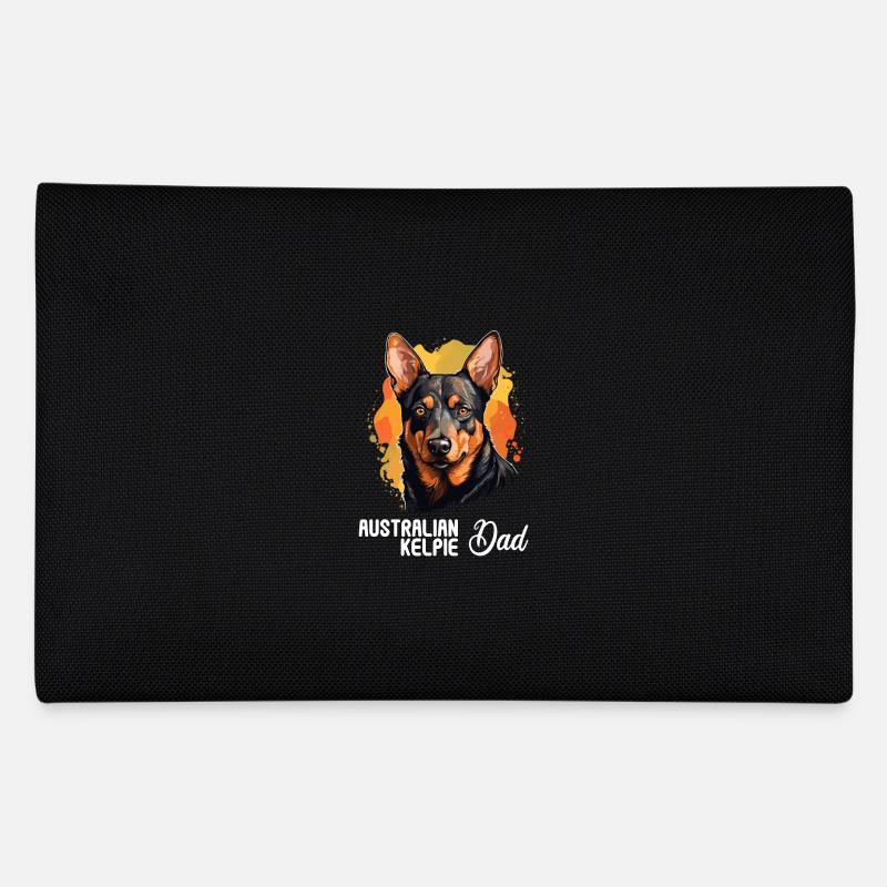 Hund Australian Kelpie Federtasche