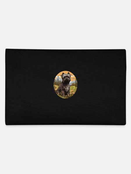 Dog Affenpinscher - Pencil Case - black - Back