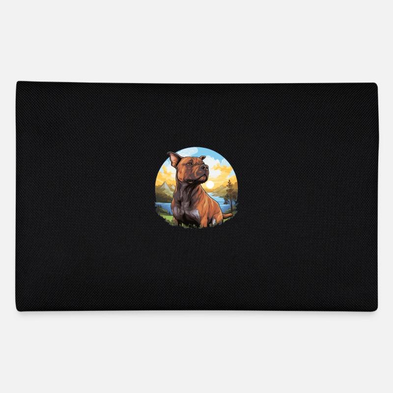 Dog American Pitbull Pencil Case