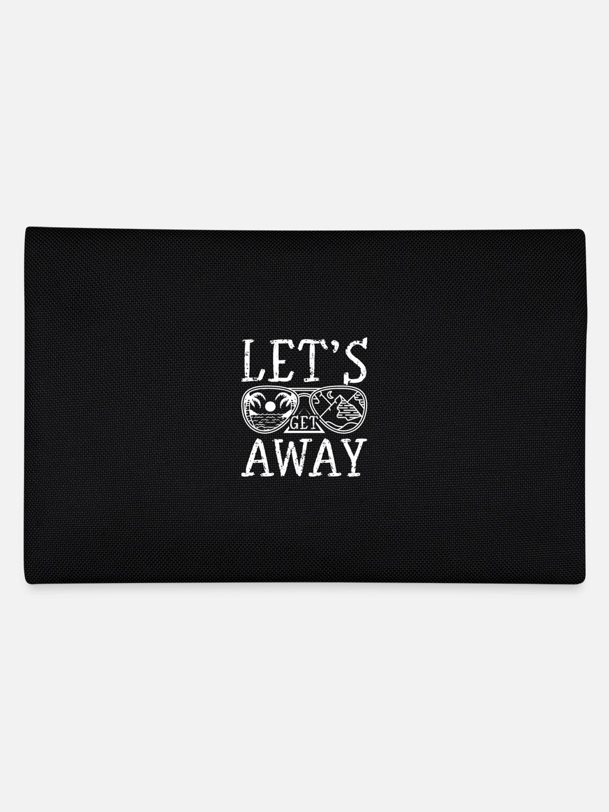 Évadéons-nous, voyageons souvent - Trousse - noir - Dos