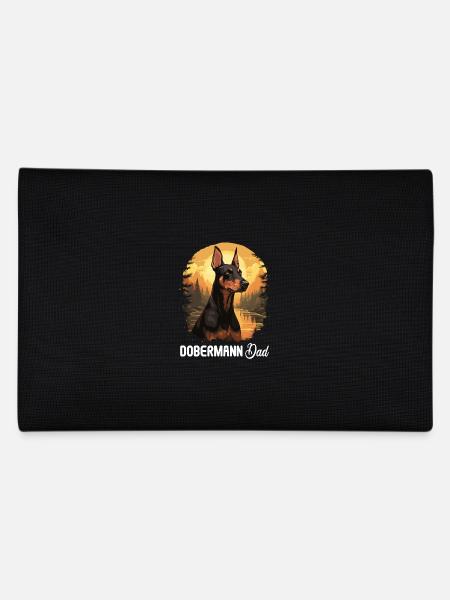 Chien Doberman - Trousse - noir - Dos
