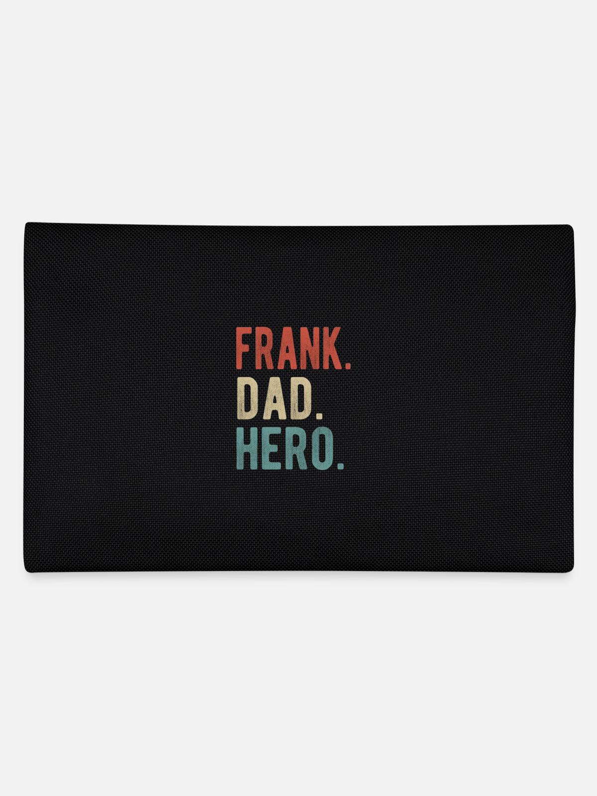 Frank Dad Hero - Pencil Case - black - Back