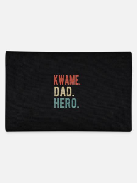 Kwame Papa Held - Federtasche - Schwarz - Hinten