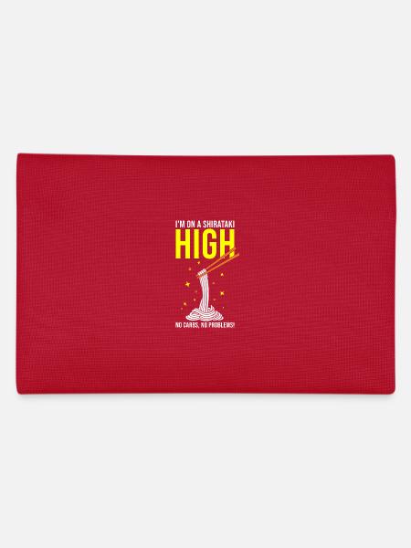 Shiritaki Noodles - Pencil Case - red - Back