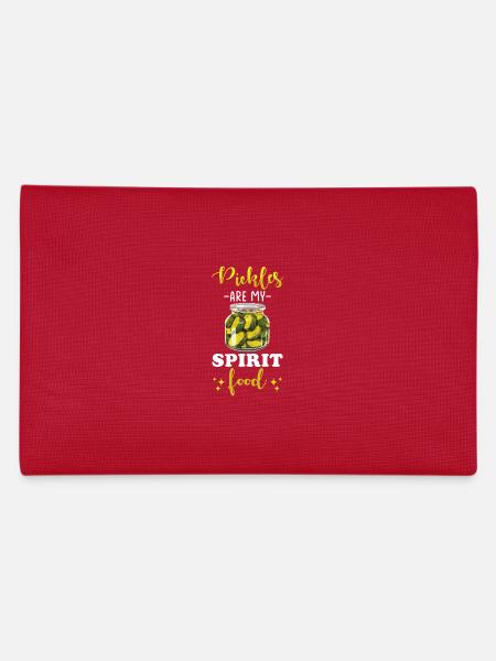 Pickles Lover concombre mariné cadeau - Trousse - rouge - Dos