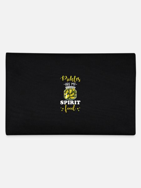 Pickles Lover Pickled Cucumber Gift - Pencil Case - black - Back