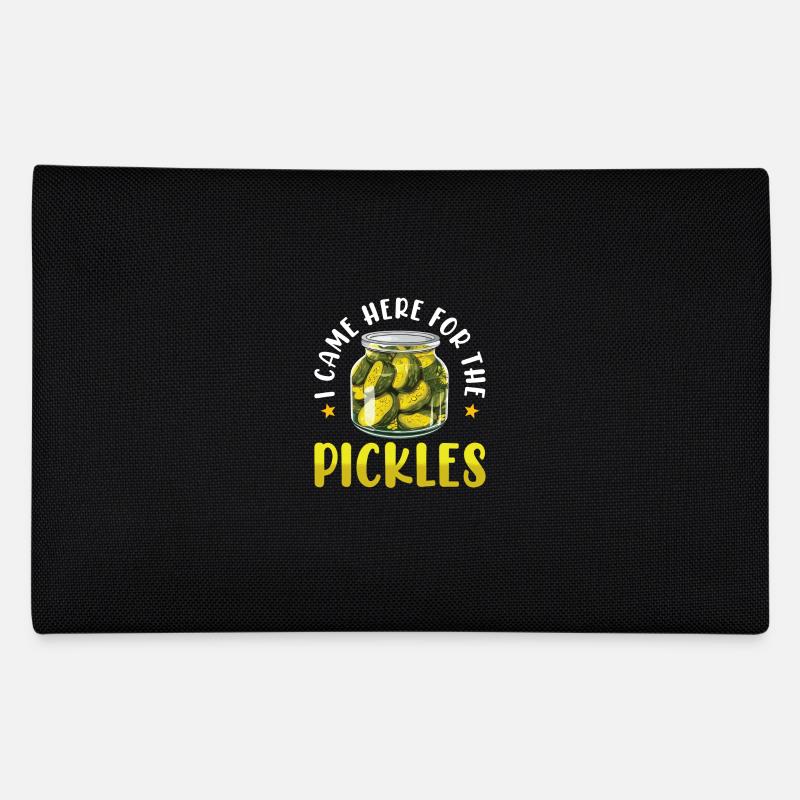 Pickles Lover Pickled Cucumber Gift - Pencil Case - black