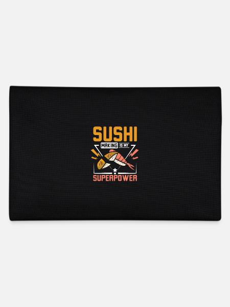 Sushi making is my superpower - Federtasche - Schwarz - Hinten