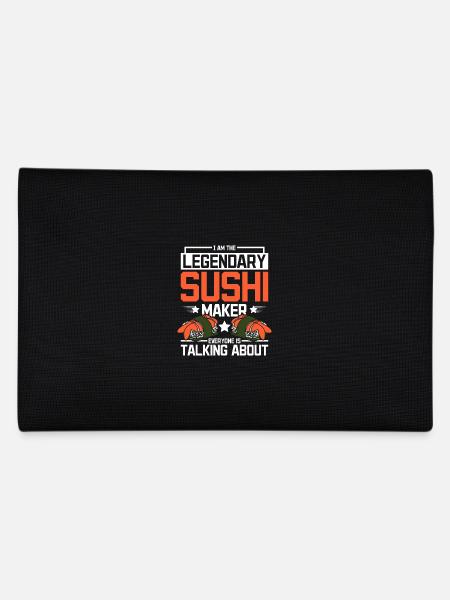 The legendary sushi maker everyone is talking - Federtasche - Schwarz - Hinten