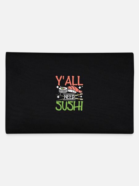 Y'all need sushi - Federtasche - Schwarz - Hinten