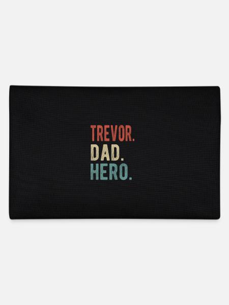 Trevor Papa Held - Federtasche - Schwarz - Hinten