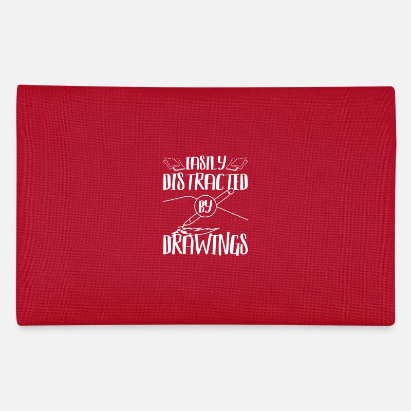 Easily distracted by drawing Federtasche