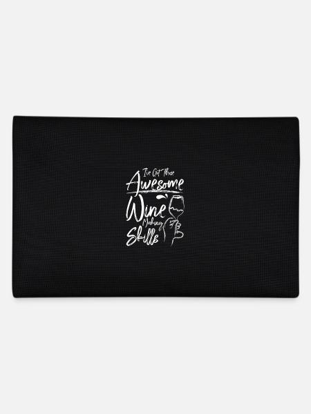I've got those awesome wine making skills - Pencil Case - black - Back