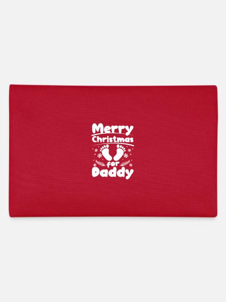 Devenir père, papa Joyeux Noël pour papa - Trousse - rouge - Dos
