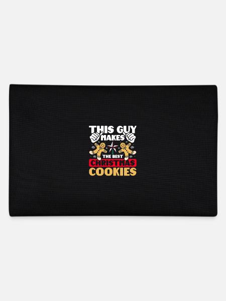 This guy makes the best christmas cookies - Federtasche - Schwarz - Hinten