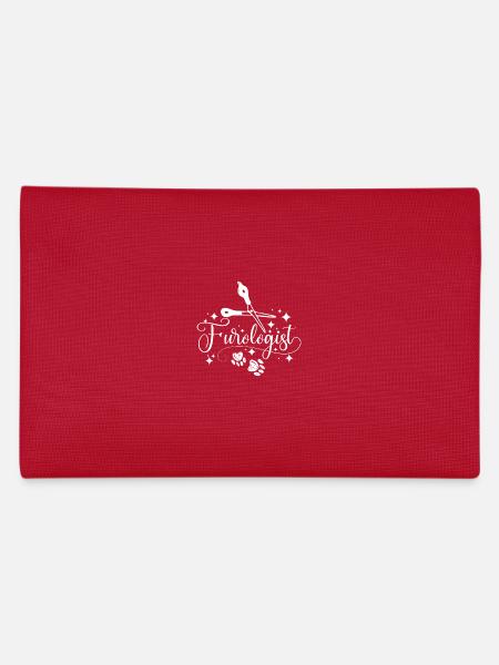 Pet grooming Furologist - Federtasche - Rot - Hinten