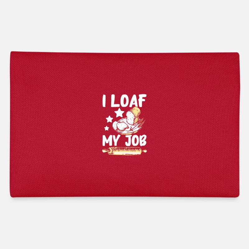 Baking bread I loaf my job baker Federtasche