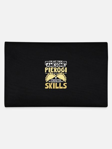 I've got these awesome pierogi making skills - Pencil Case - black - Back