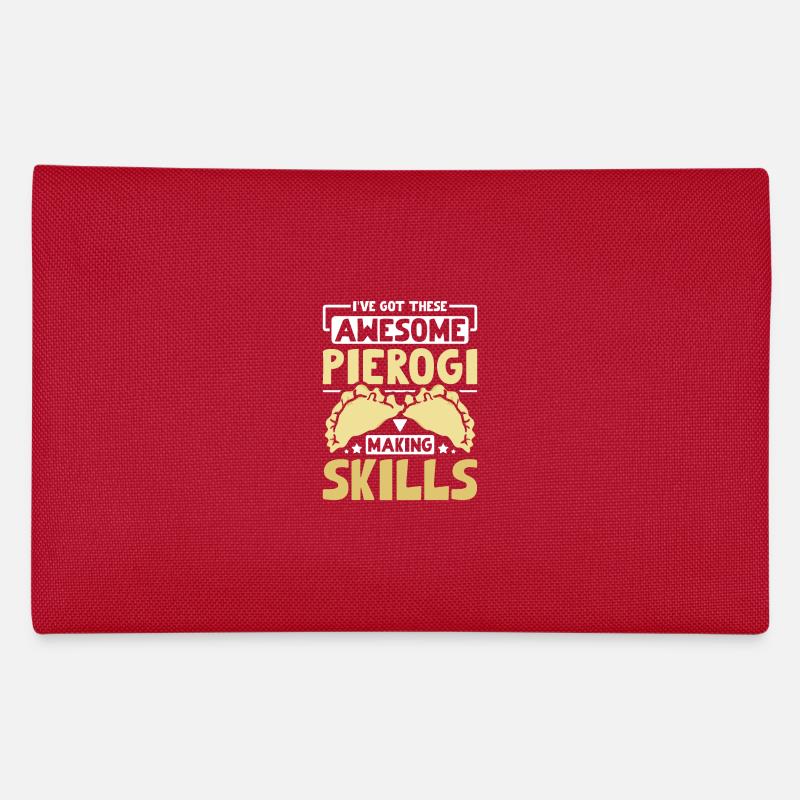 I've got these awesome pierogi making skills Federtasche