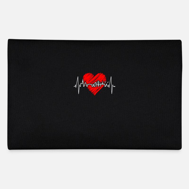 Copenhagen Skyline Heartbeat Denmark Love Hygge Pencil Case