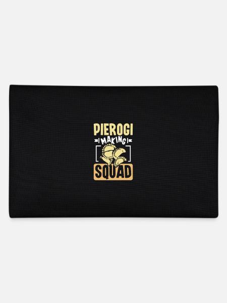 Pierogi making squad - Pencil Case - black - Back