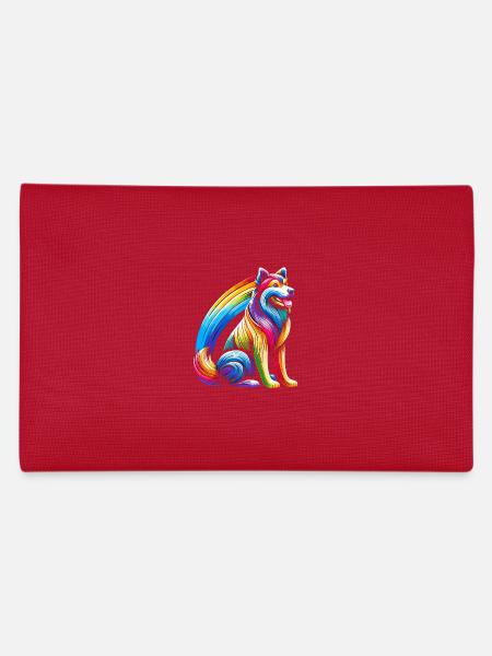 Chien arc-en-ciel pour les propriétaires de chiens - Trousse - rouge - Dos