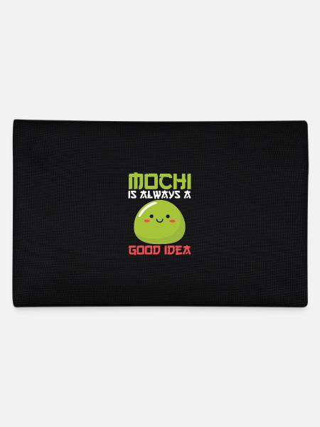Kawaii Mochi Immer eine gute Idee Japanisches Dessert - Federtasche - Schwarz - Hinten
