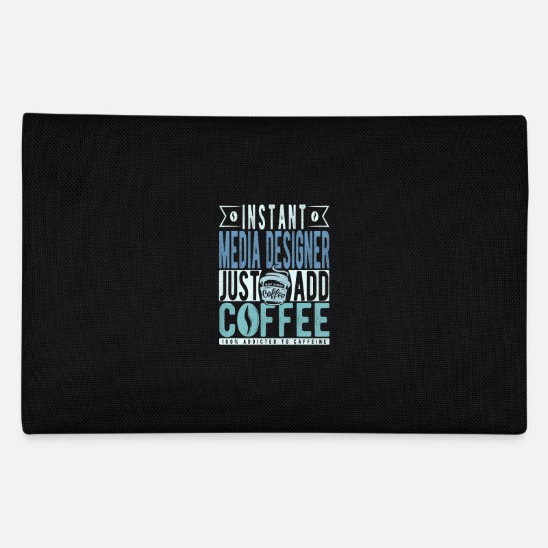 Instant Media Designer Just Add Coffee Pencil Case
