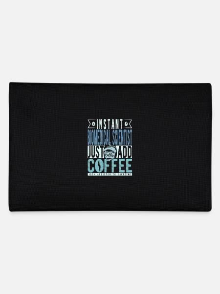 Un scientifique biomédical instantané vient d’ajouter du café - Trousse - noir - Dos