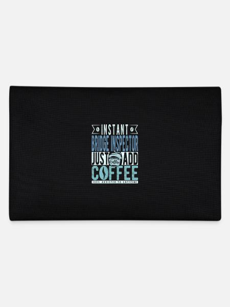 Instant Bridge Inspector Fügen Sie einfach Kaffee hinzu - Federtasche - Schwarz - Hinten