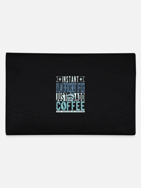 Instant Bylaw Enforcement Officer Just Add Coffee - Pencil Case - black - Back