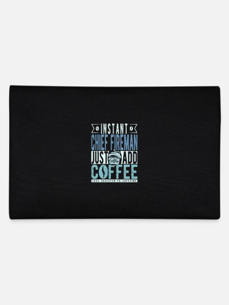 Pompier en chef instantané Il suffit d’ajouter du café - Trousse - noir - Dos
