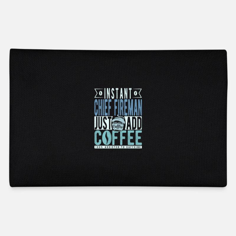 Pompier en chef instantané Il suffit d’ajouter du café Trousse