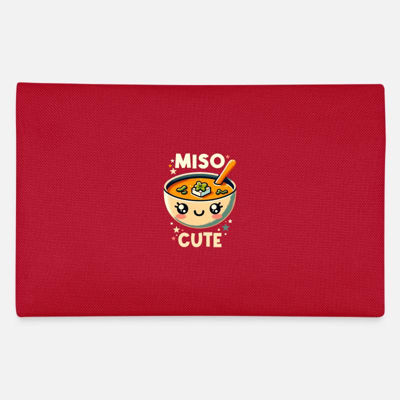 Miso-Suppen-Enthusiasten erfreuen sich an Kawaii Miso Federtasche