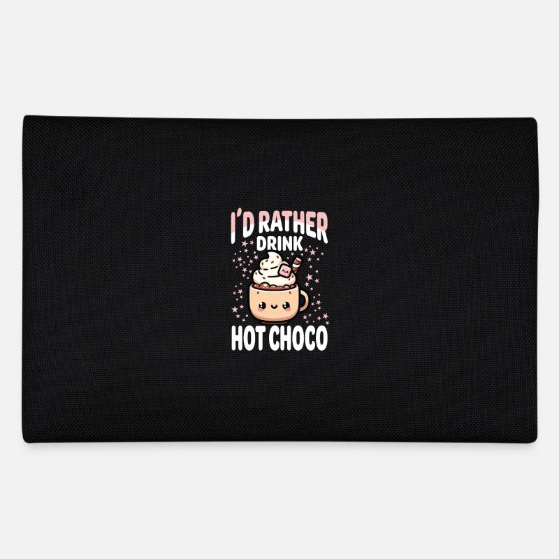 Amateur de chocolat chaud Soirée douillette d’hiver Kawaii Trousse