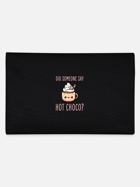 Rêve apaisant pour les amateurs de chocolat chaud et de chocolat chaud - Trousse - noir - Dos