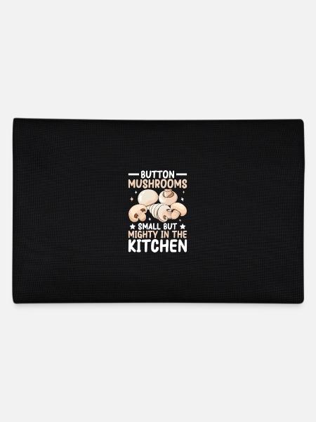 Mushrooms Gifts- Pilze Geschenkidee - Federtasche - Schwarz - Hinten