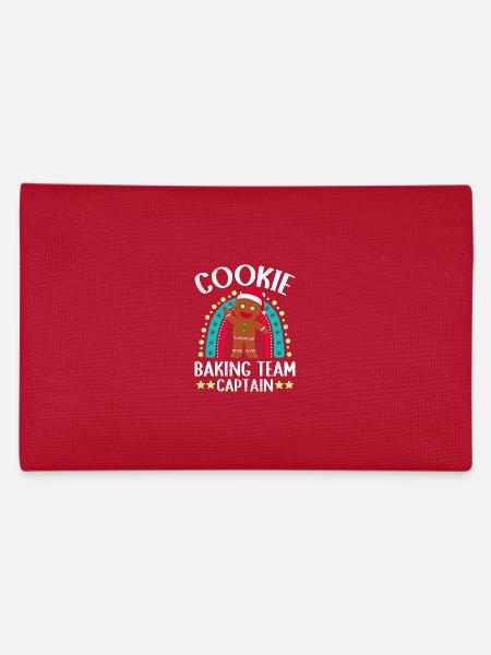 Cookie Baking Team Captain Weihnachtsgebäck - Federtasche - Rot - Hinten