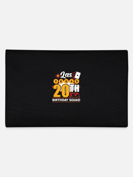 Kader zum 20. Geburtstag von Las Vegas - Federtasche - Schwarz - Hinten
