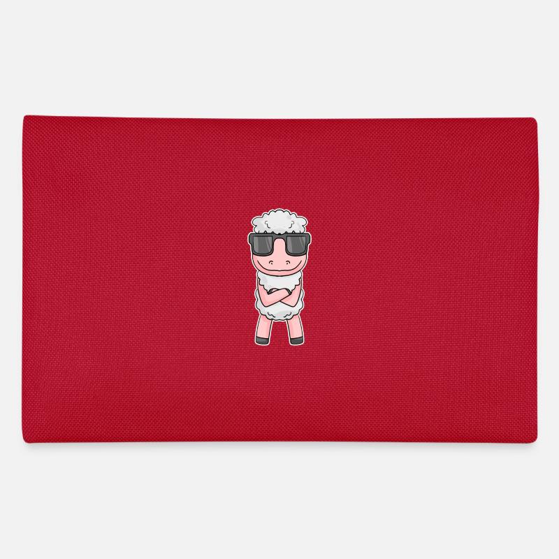 Schaf mit Brille Federtasche