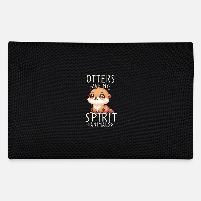 Niedliche Otter-Illustration perfekt für Otter - Federtasche - Schwarz